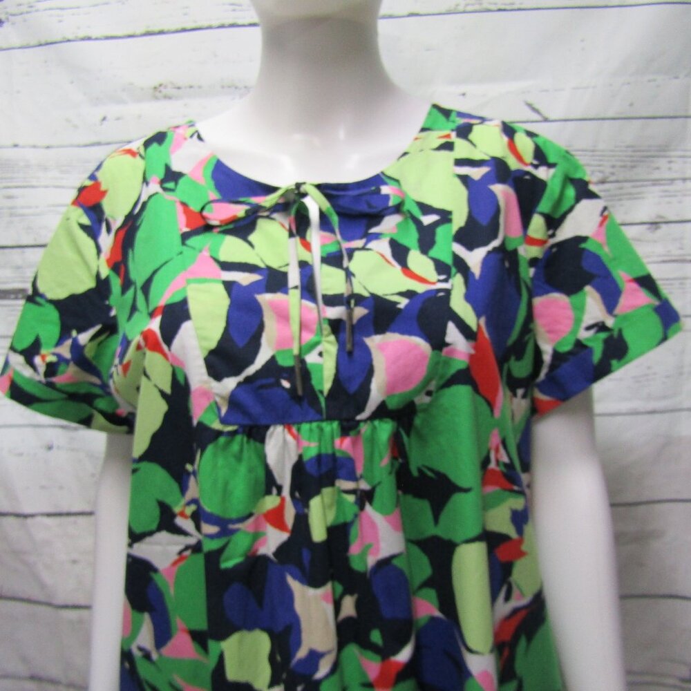 Gap Printed Split Neck Tunic Dress - image 4